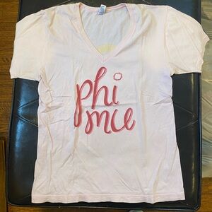 Phi Mu Sorority Tee